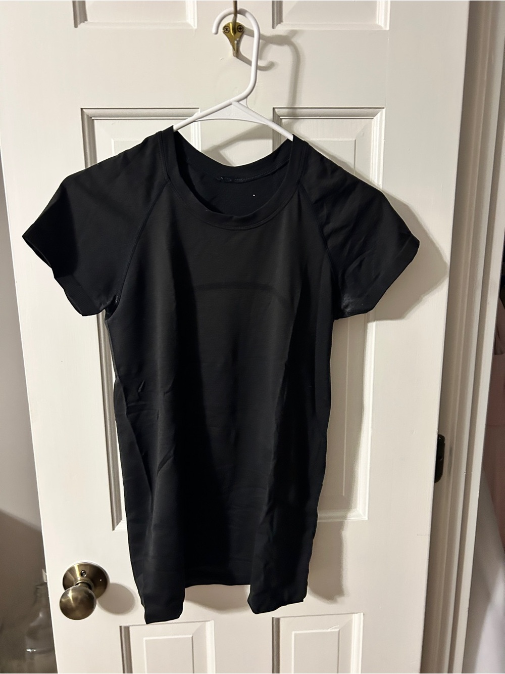 lululemon athletica Black Short Sleeve Athletic Tee